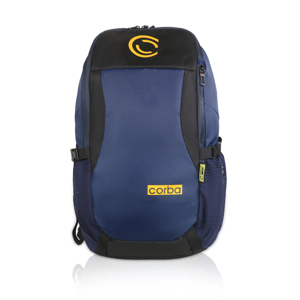 Large 37 L Backpack Adventure Unisex Bag Corba Navy Blue Corba.in