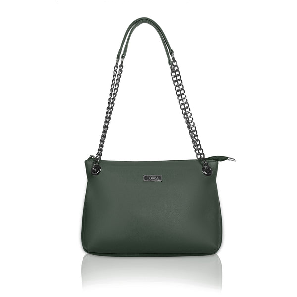 Corba Simple Sling Bag Green Corba.in