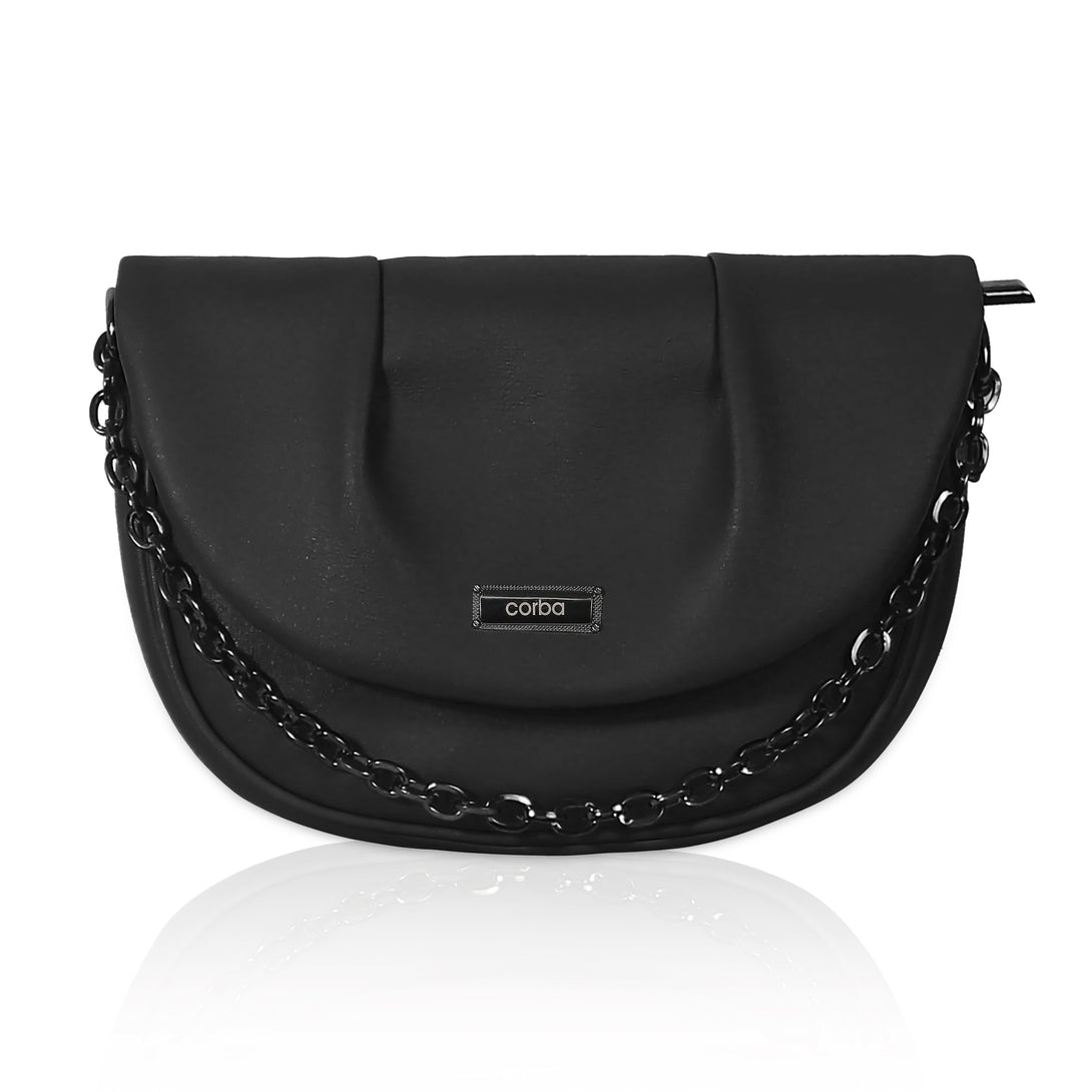 Corba Women Sling Bag Black - Corba.in