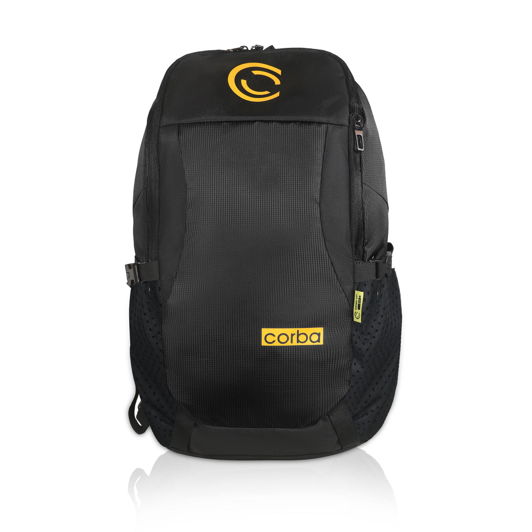 Corba Large 37 L Backpack Adventure Unisex Bag Black Corba.in