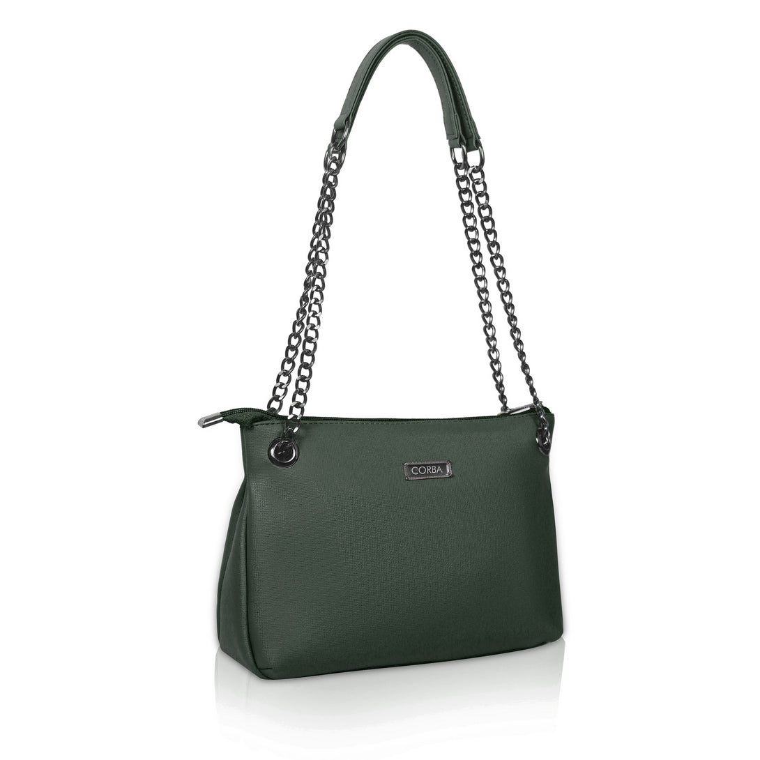 Corba Simple Sling Bag Green Corba.in