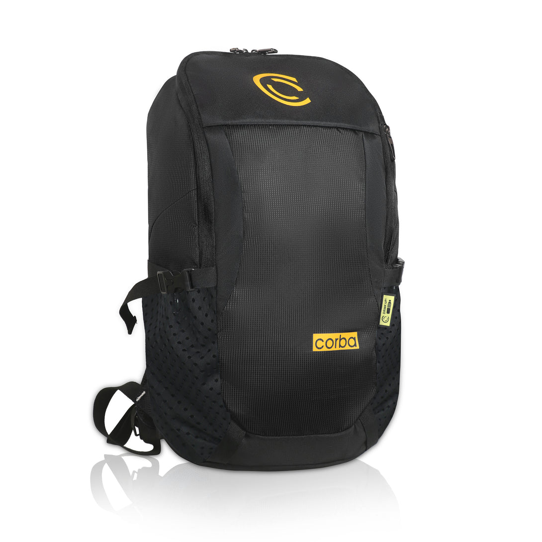 Corba Large 37 L Backpack Adventure Unisex Bag Black Corba.in