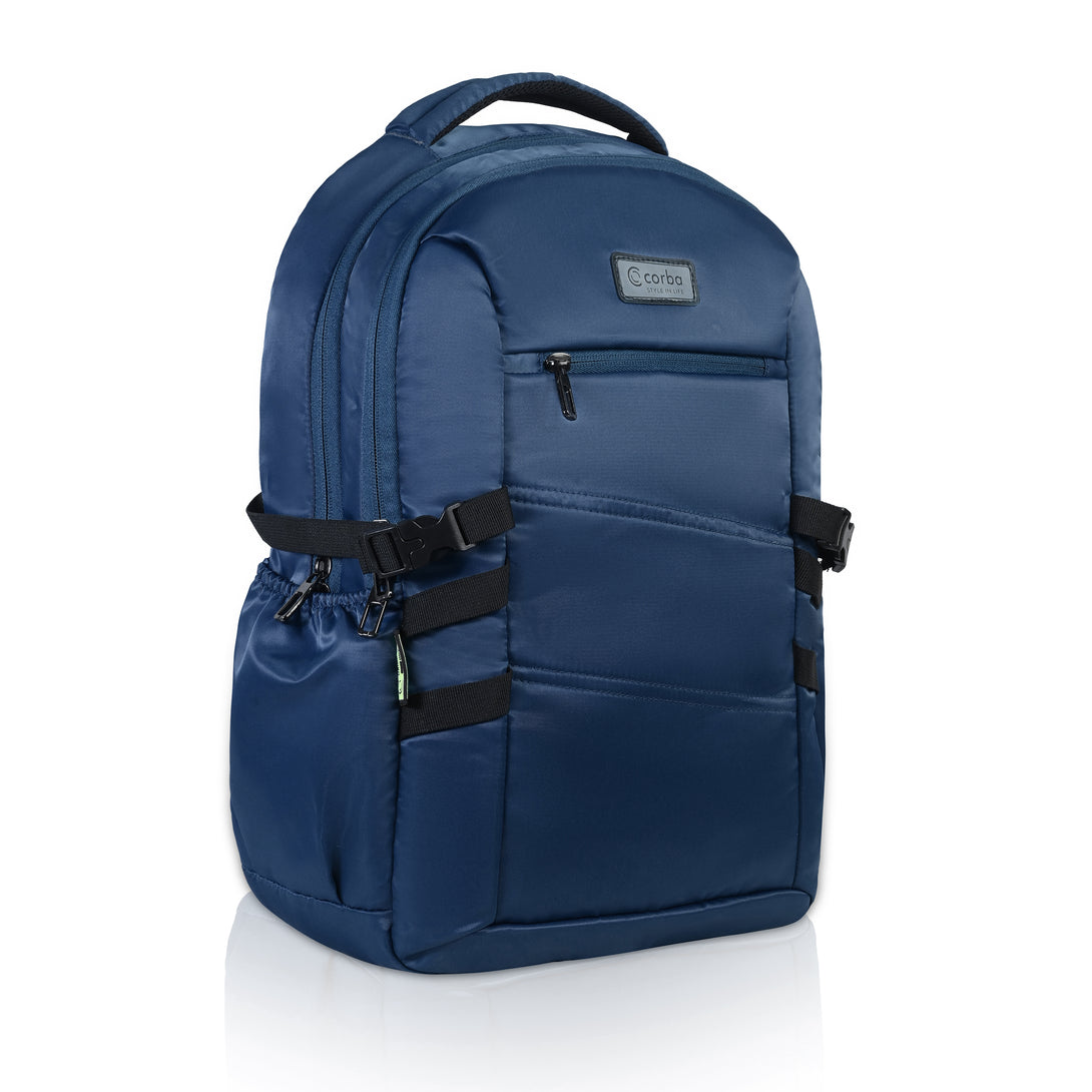 Corba Large 35 L Backpack Stylish Unisex Bag Navy Blue - Corba.in