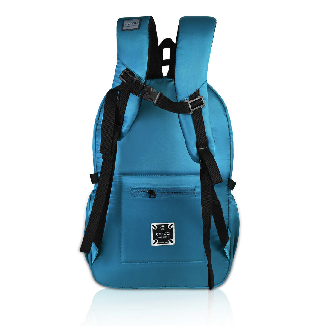 Corba Large 35 L Backpack Stylish Unisex Bag Blue - Corba.in