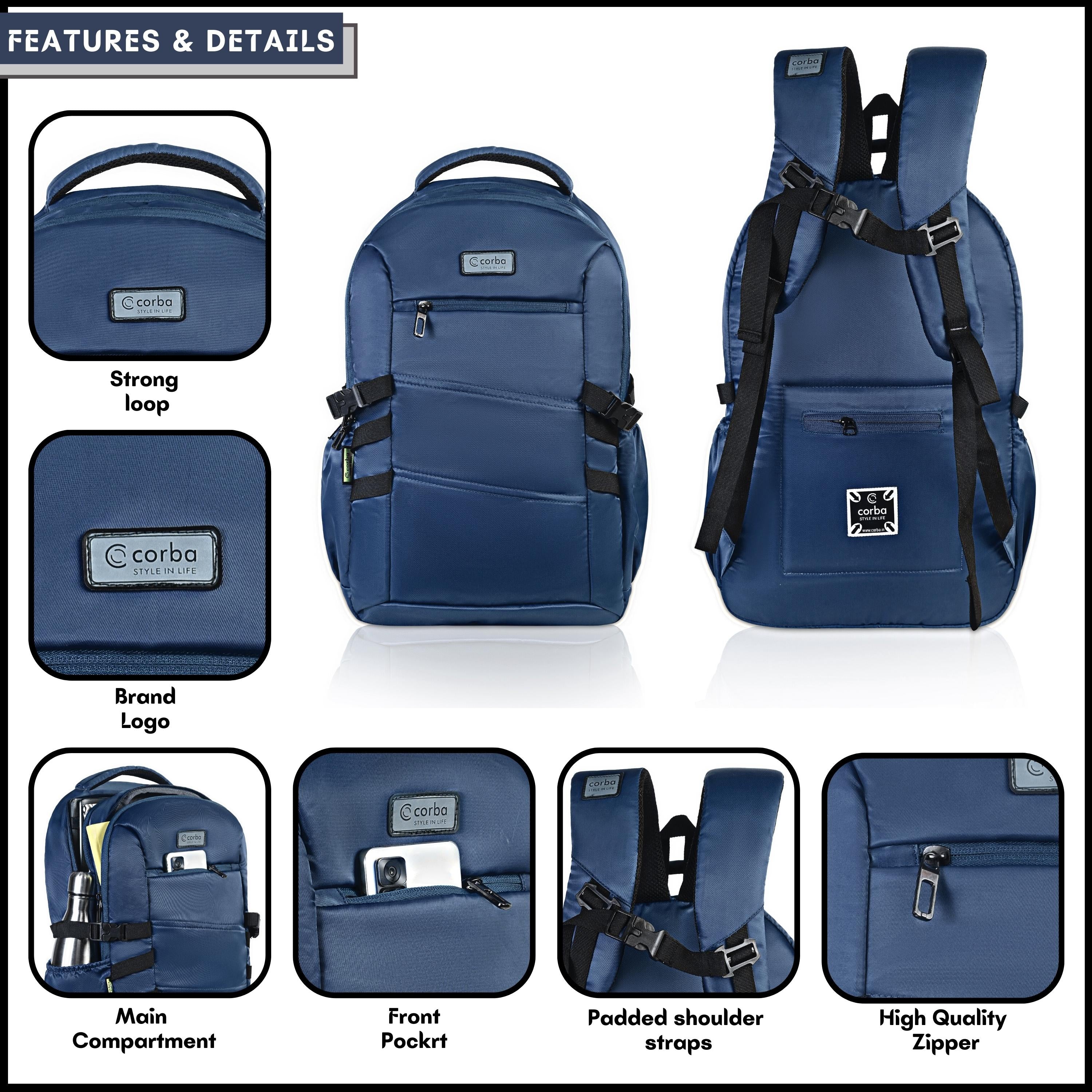 Corba Backpack — Smart Storage. Everyday Comfort.