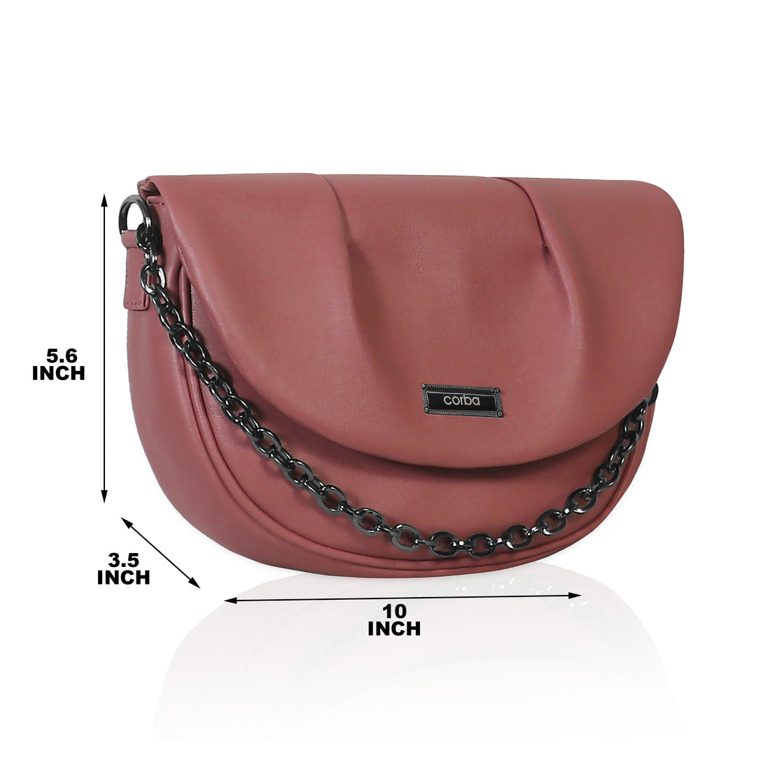 Corba Women Sling Bag Brown - Corba.in