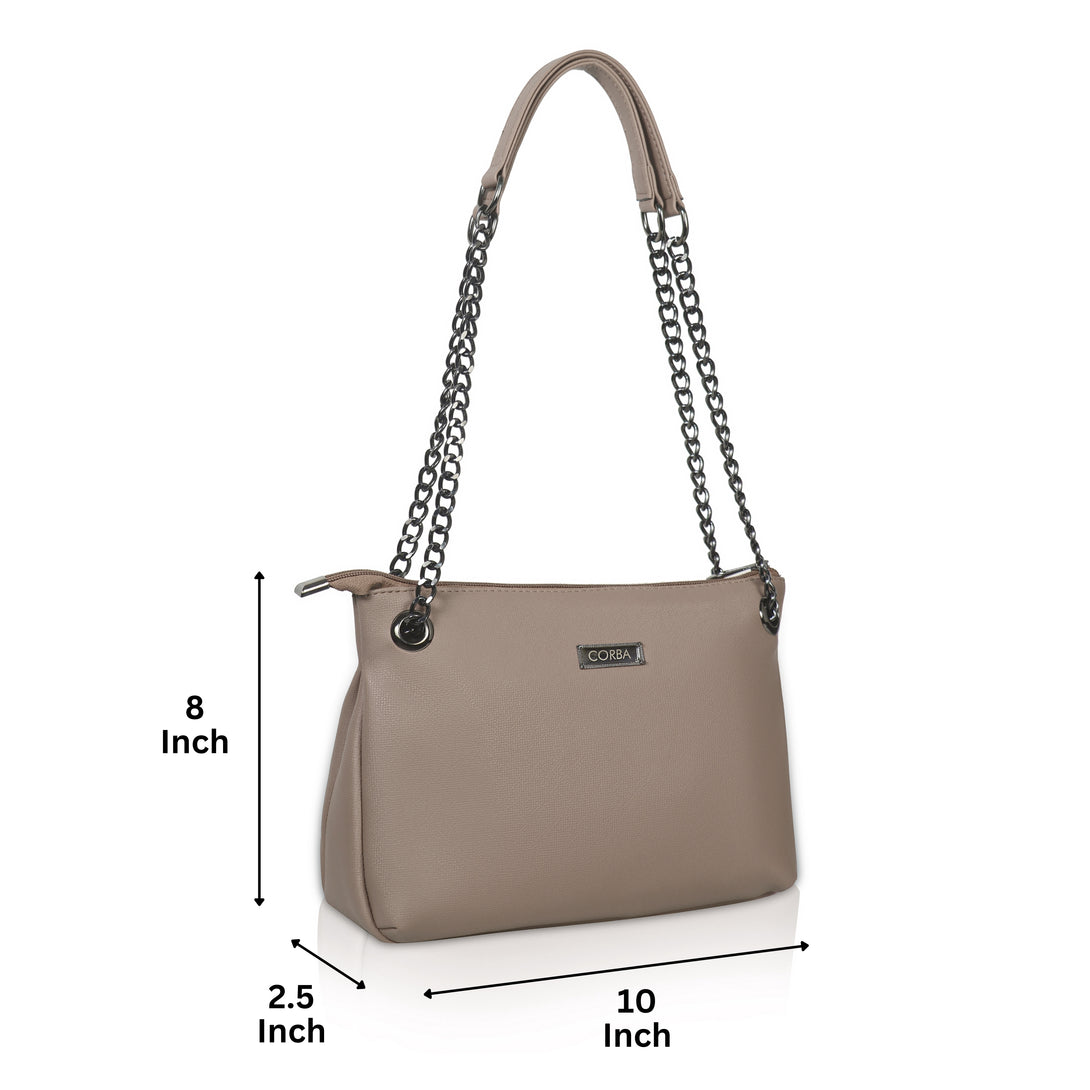 Corba Knot Style Sling Bag Light Brown (Copy) Corba.in