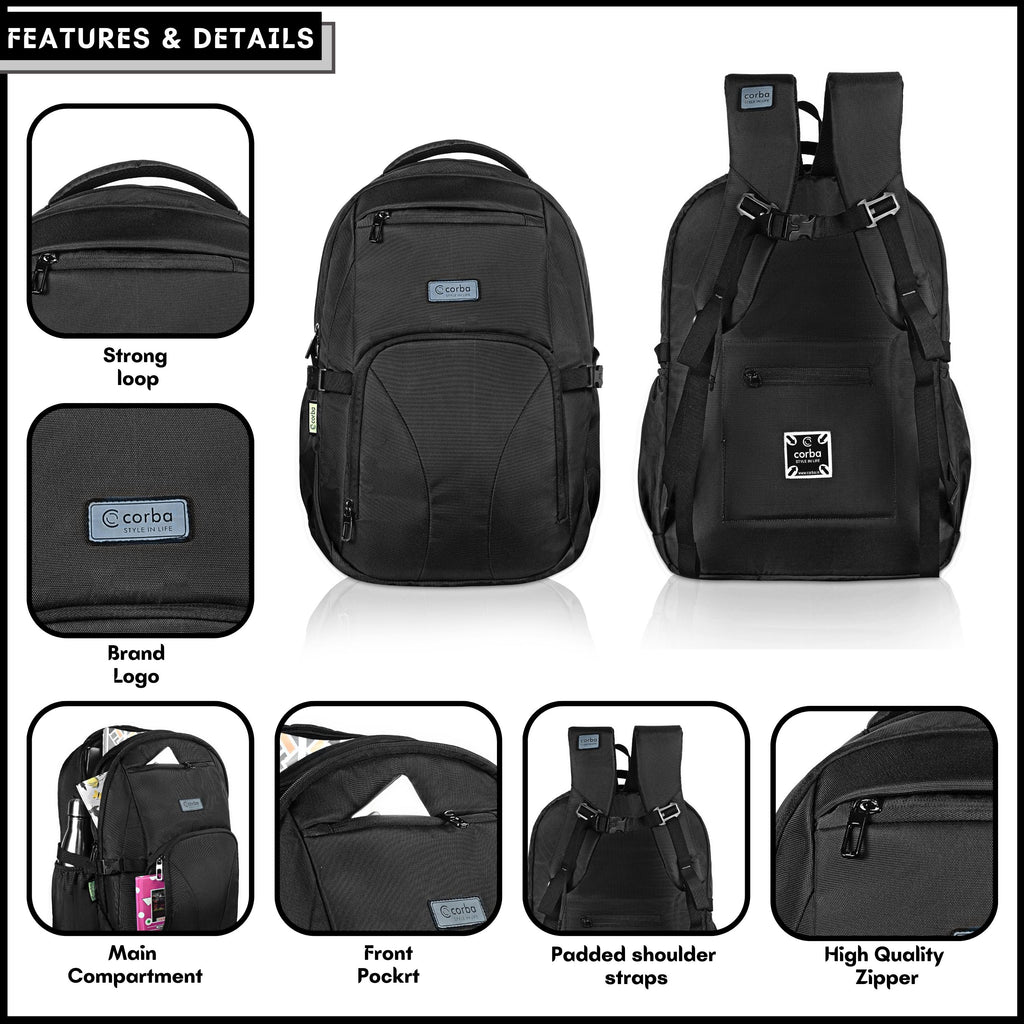 Corba Backpack — Smart Storage. Everyday Comfort.