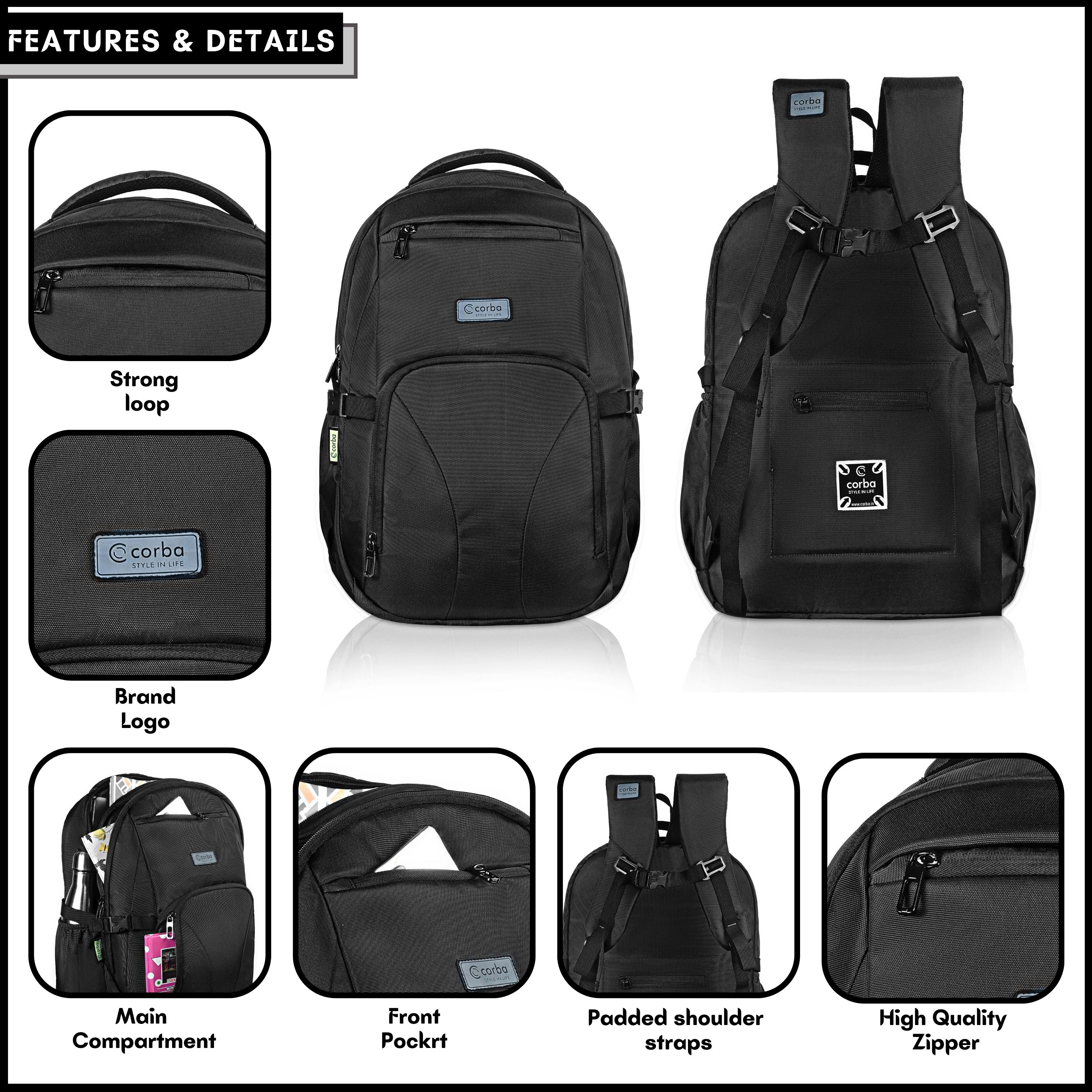 Corba Backpack — Smart Storage. Everyday Comfort.