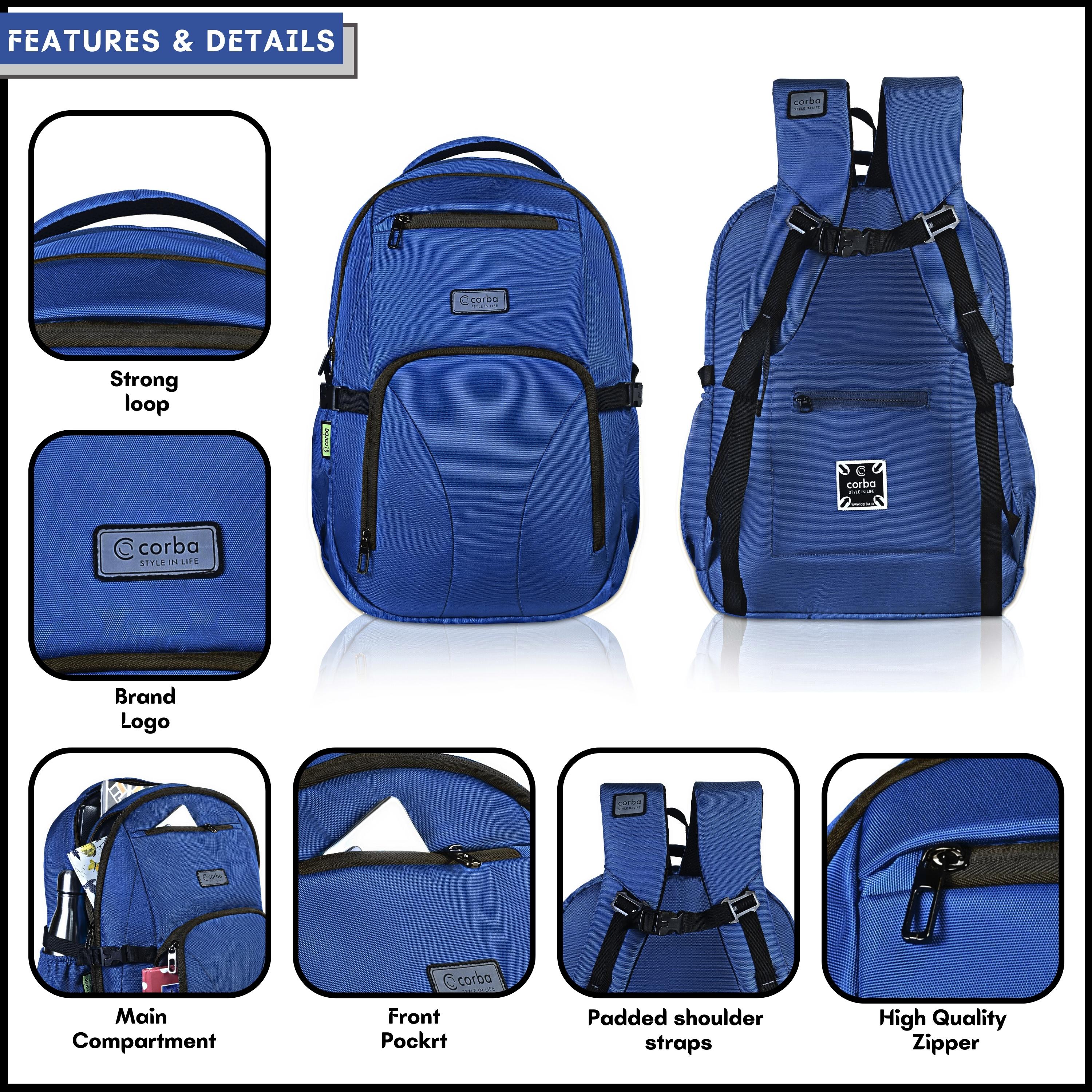 Corba Backpack — Smart Storage. Everyday Comfort.
