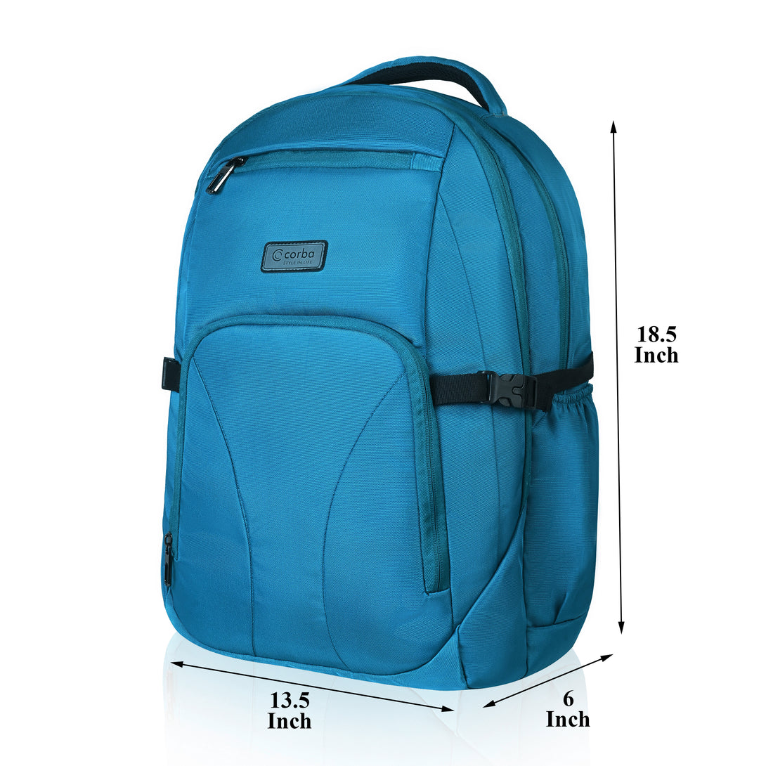 Corba Large 35 L Backpack Stylish Unisex Bag Blue - Corba.in