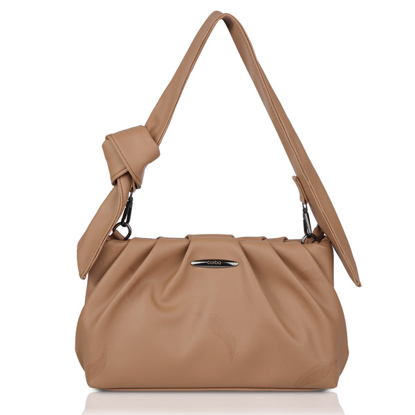 Corba Knot Style Sling Bag Light Cream (Copy) Corba.in