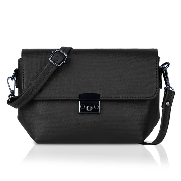 Corba Stylish Sling Bag Dark Black - Corba.in