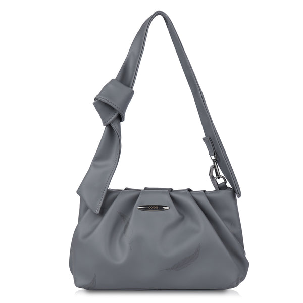 Corba Knot Style Sling Bag Grey Corba.in