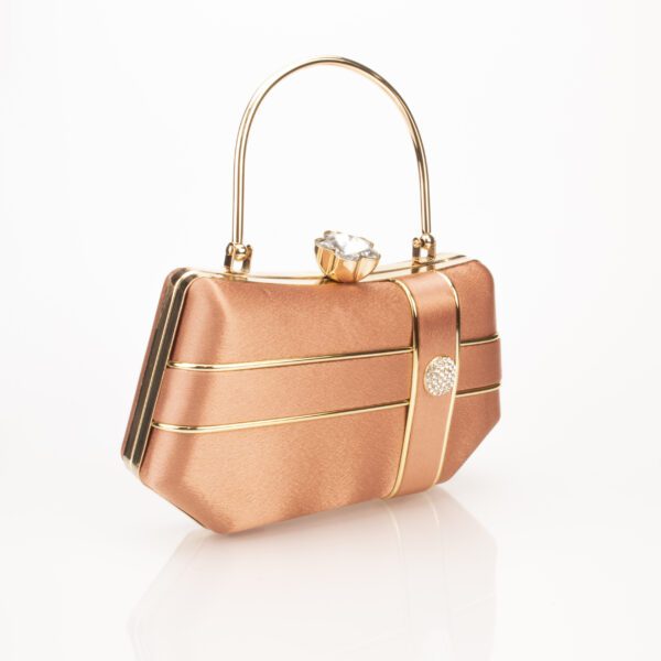 Corba Causal Clutch Bag | Gold - Corba.in