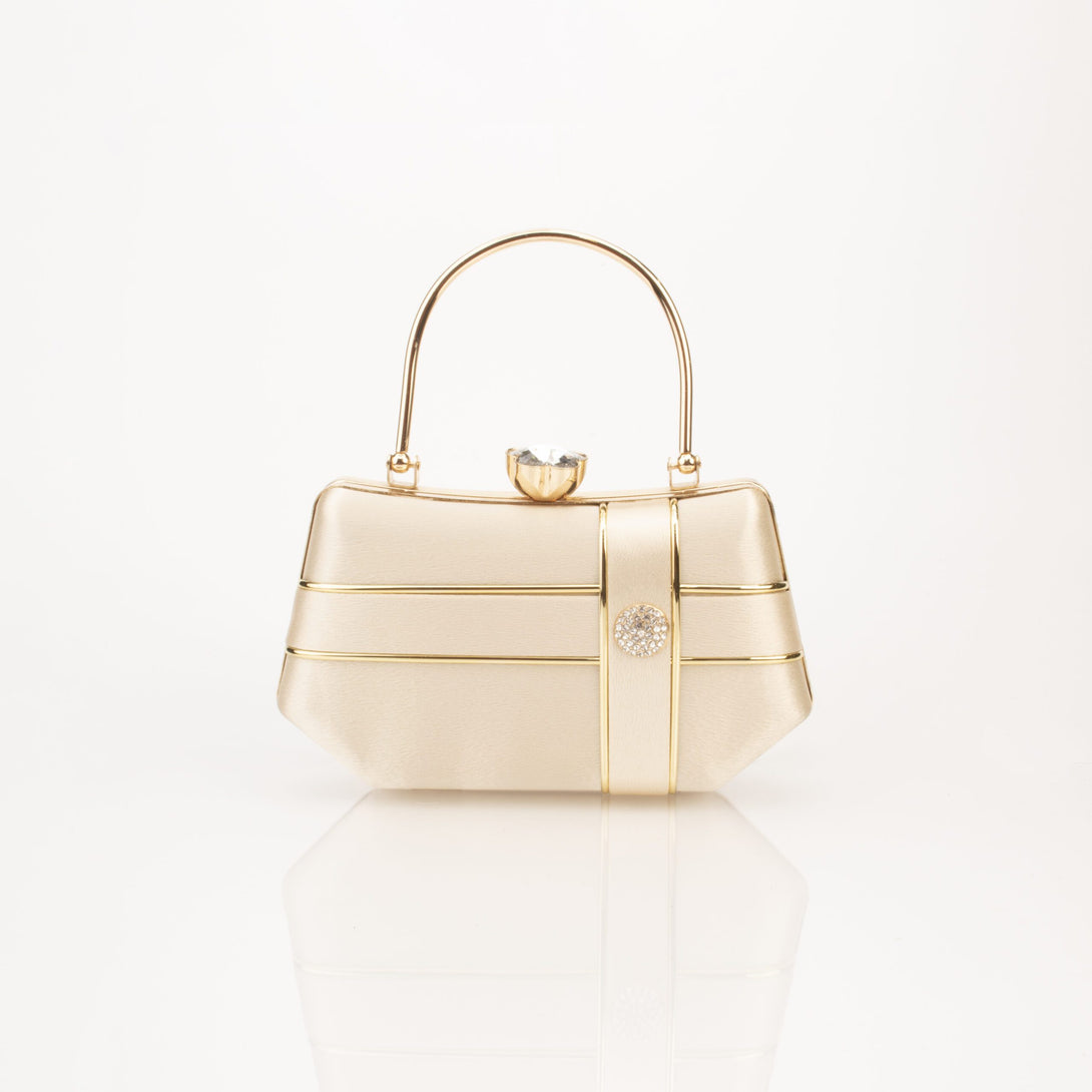 Corba Causal Clutch Bag | Light Cream - Corba.in