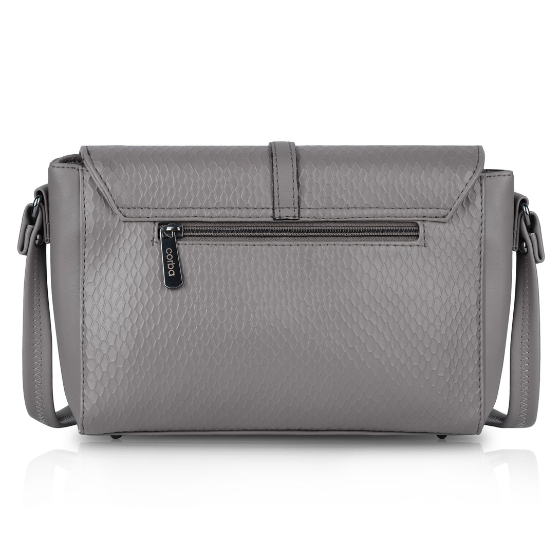 Corba Stylish Sling Bag Blue Grey Corba.in