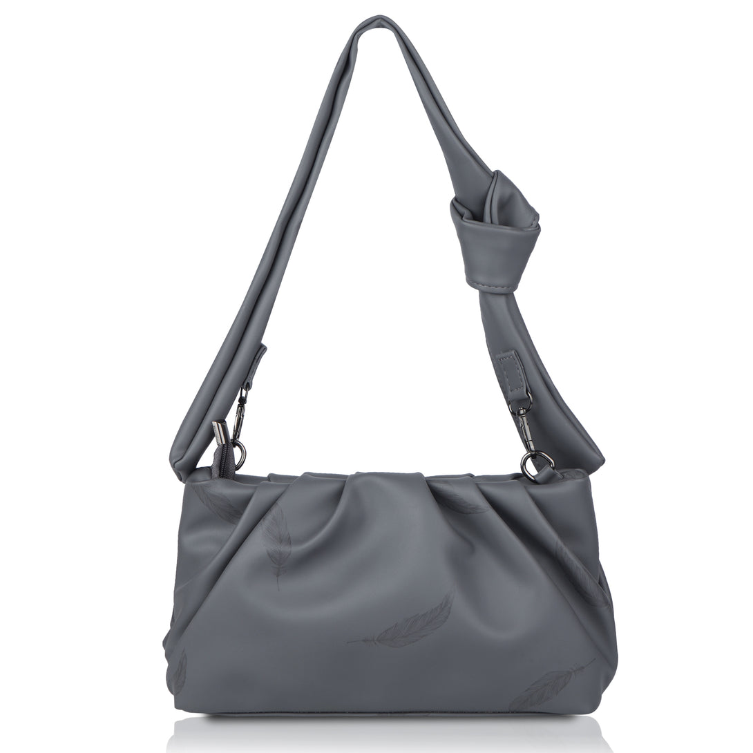 Corba Knot Style Sling Bag Grey Corba.in