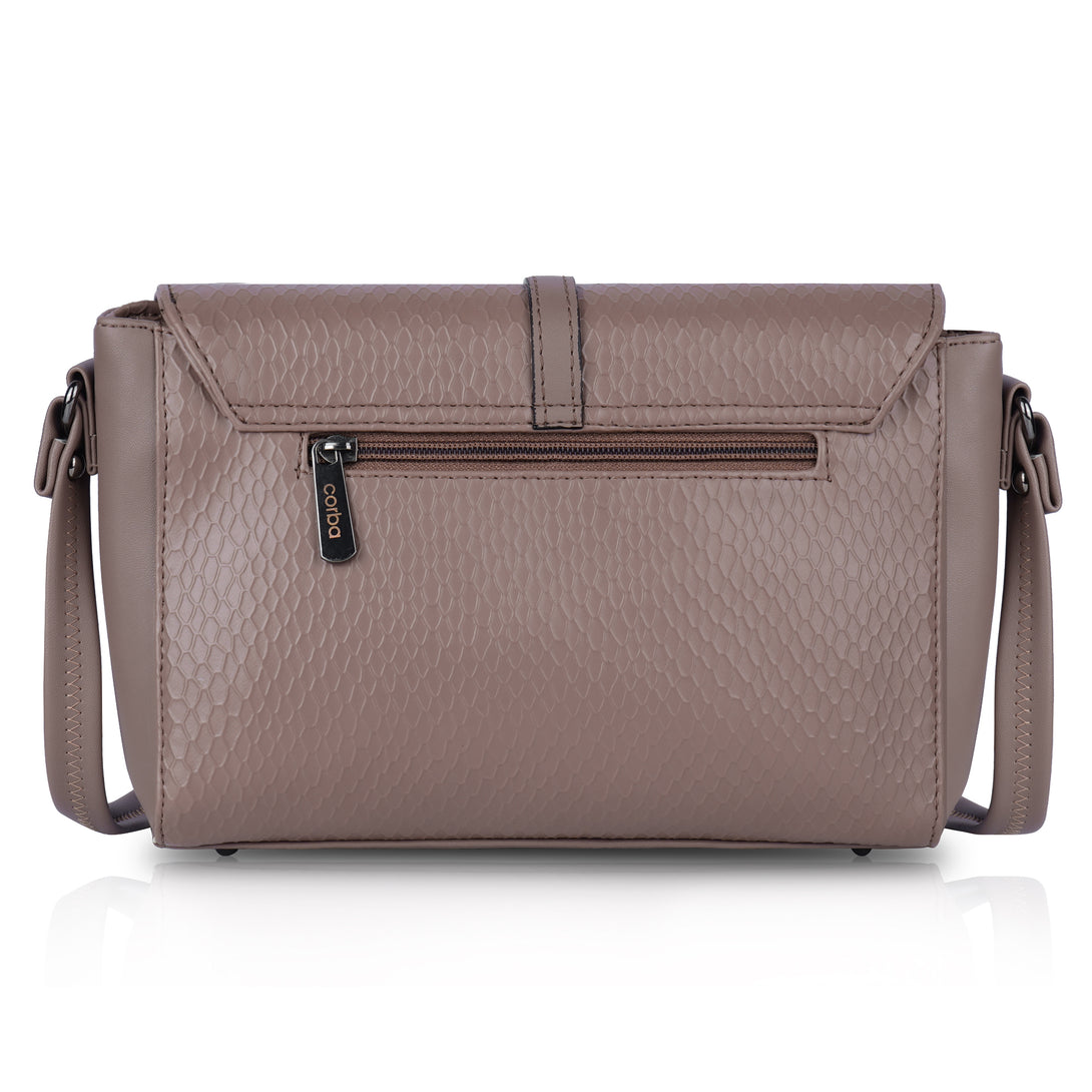 Corba Stylish Sling Bag Light grey Corba.in