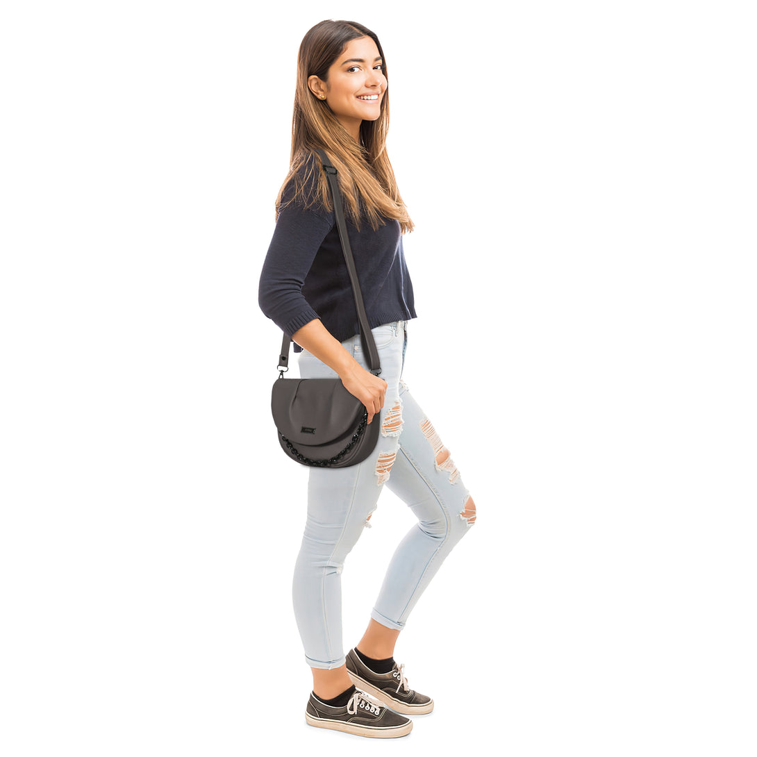 Corba Women Sling Bag Grey - Corba.in