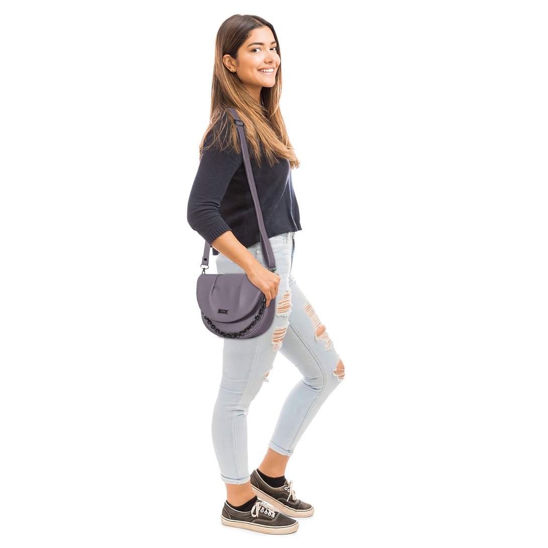 Corba Women Sling Bag Stone Grey - Corba.in